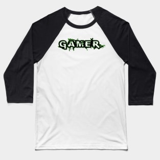 Minecraft Gaming Addict Baseball T-Shirt